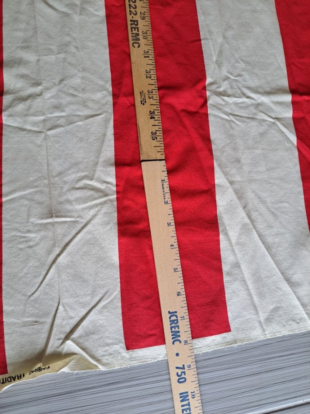 Vtg 1991 Fabric Traditions Bald Eagle USA Flag Panel 34"x44" Banner Patriotic - Picture 6 of 7